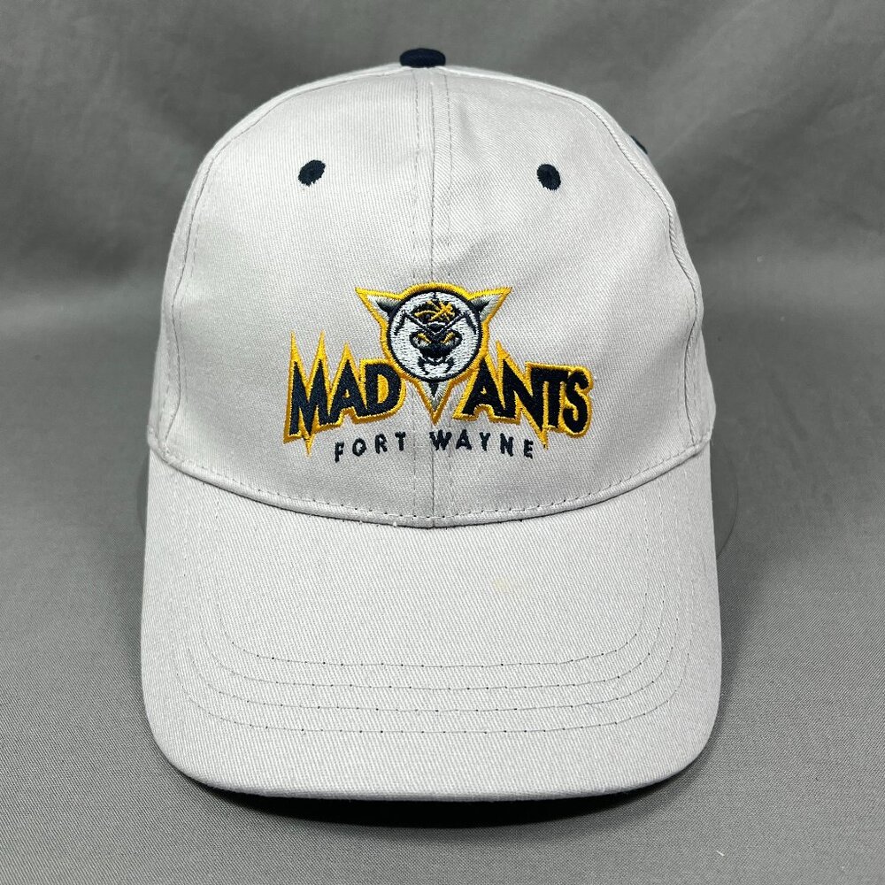 FT Wayne Mad Ants BWM Global Strapback Hat Khaki Basketball Indiana Pacers Mens
